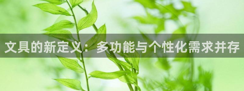 彩名堂改成什么名字了：文具的新定义：多功
